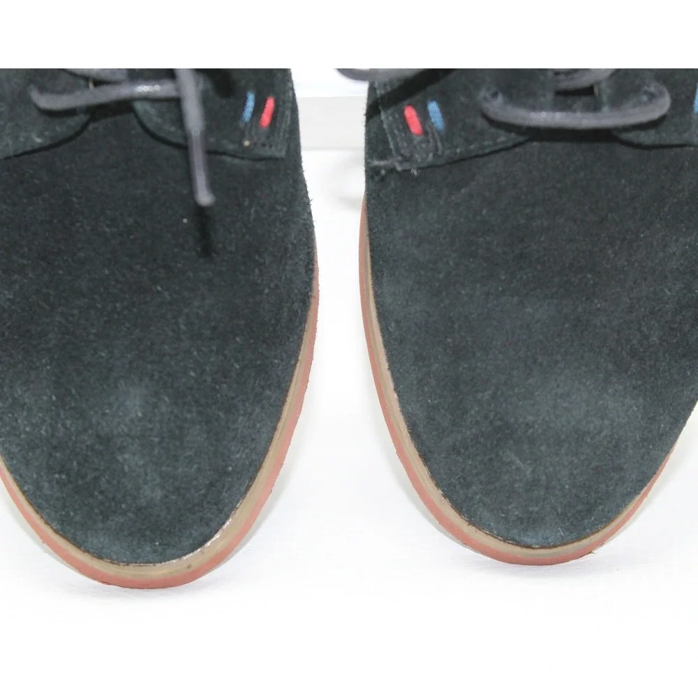 Tommy Hilfiger TWHONEYBEE-T‎ Navy Blue Suede Oxford Shoes Mens 7M Lace Up Derby